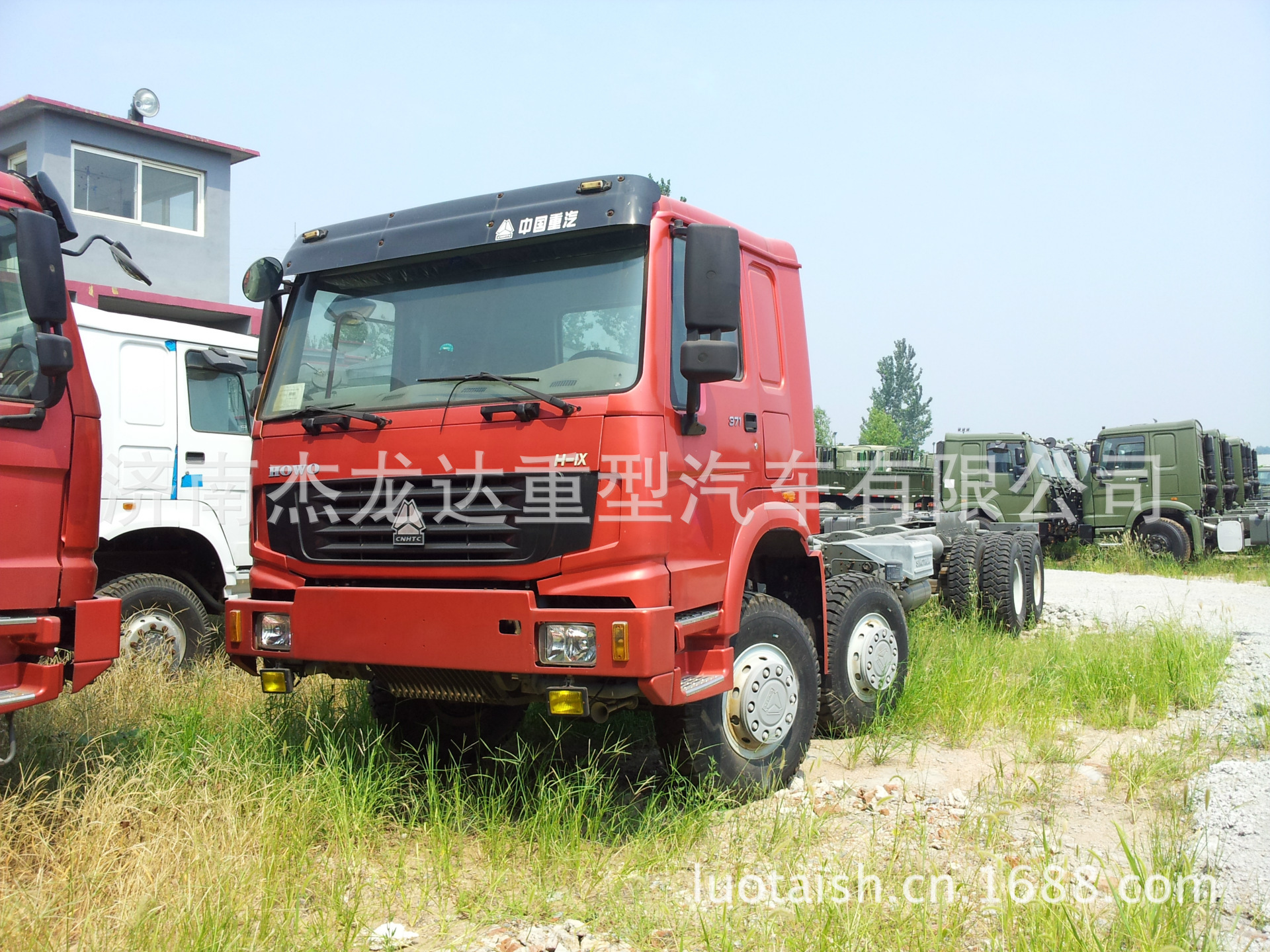 【大幅让利销售重汽豪沃8x8全轮驱动车 底盘】价格,厂家,图片,货车
