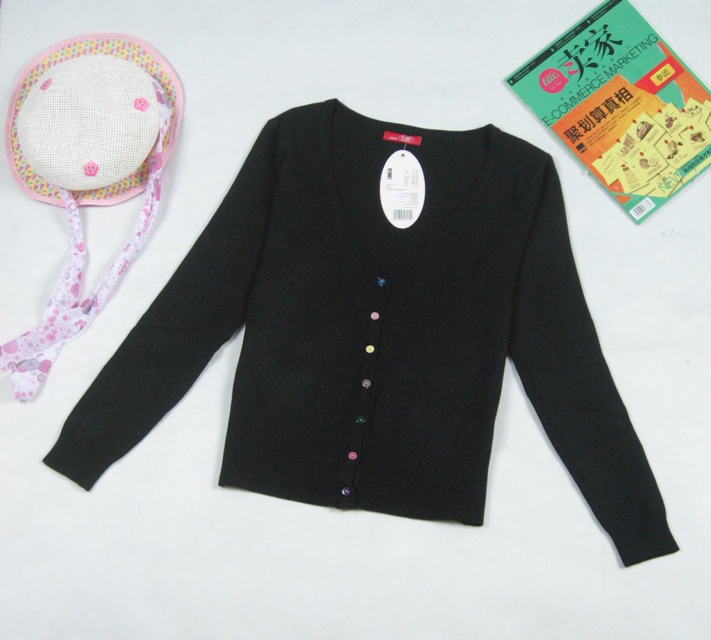 【2013秋装爆款<em>韩板</em>女装毛衣<em>针织</em>衫<em>开衫</em>撞色