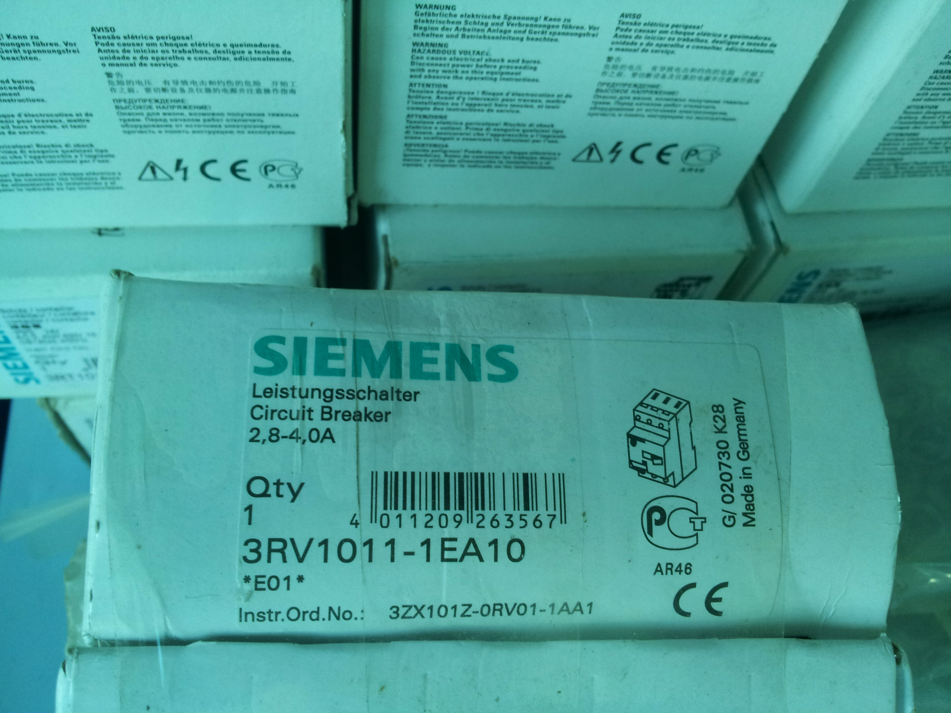 西门子3RV1011-1EA10