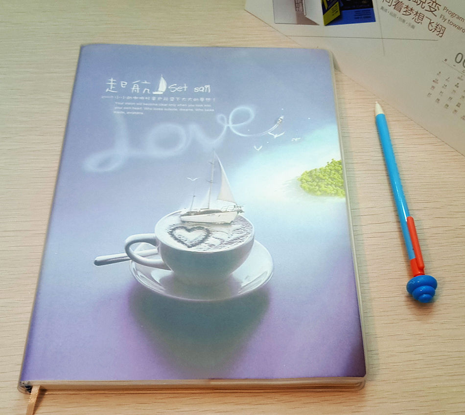 【伙伴16K150型米黄纸胶套本 笔记本 起航】