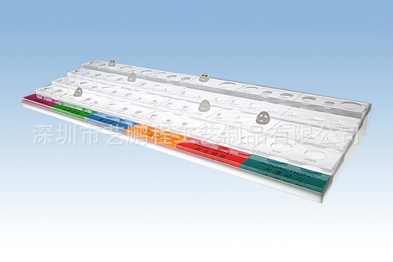 亚克力化妆品展示架