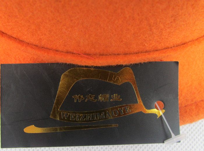 伟志帽业 锥顶蝴蝶结 羊毛尼毡帽 <em>女款小礼帽</em> -