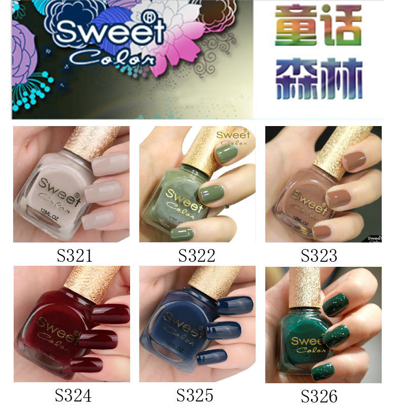 正品SWEET COLOR 環保 指甲油 批發 童話森林 廠傢批發工廠,批發,進口,代購