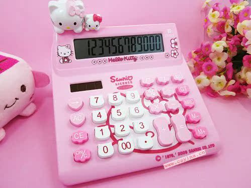 计算器-KT520 Hello Kitty卡通计算器批发 可爱
