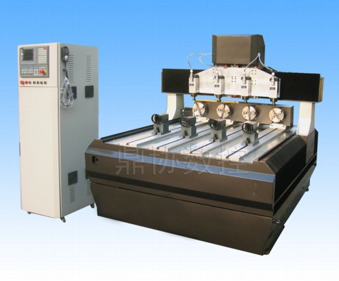 厂家直销 大型立体多头圆柱雕刻机 金属四轴圆柱雕刻机 DX1203-C
