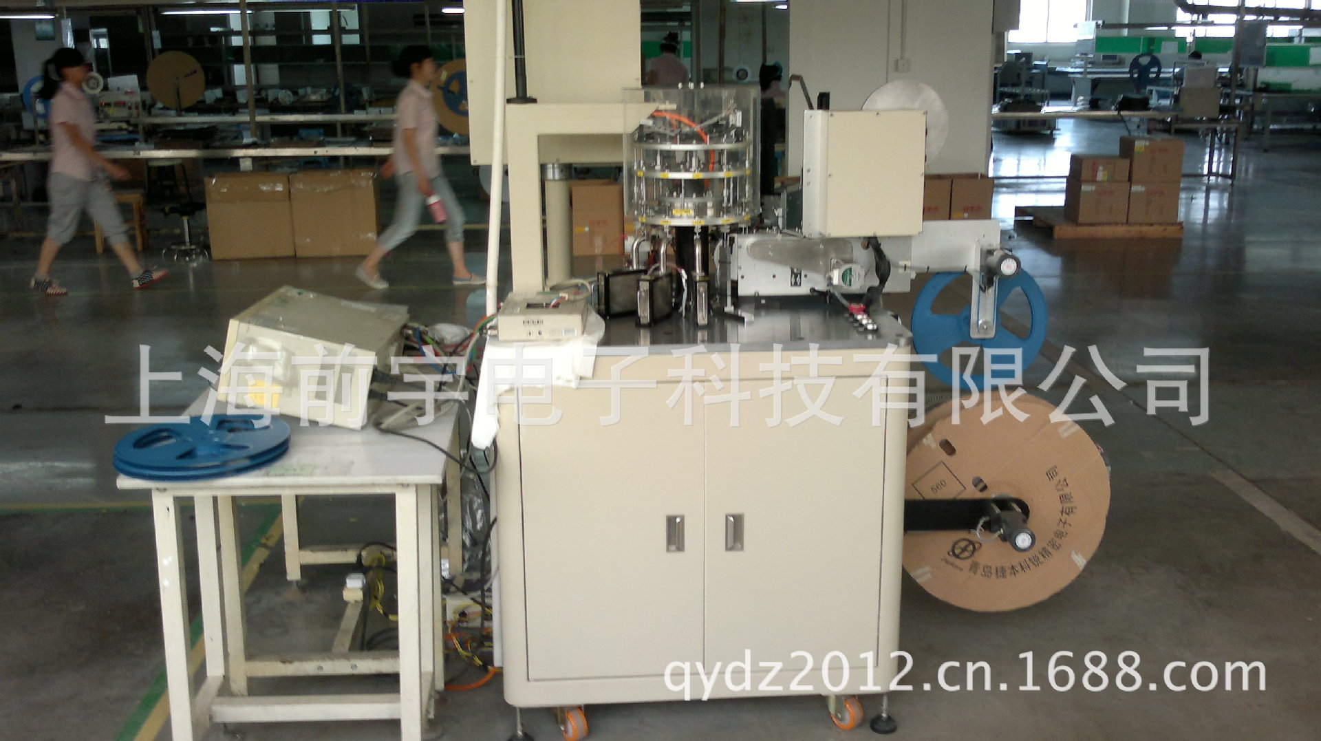 子产品制造设备-12工位电感测试包装一贯机--