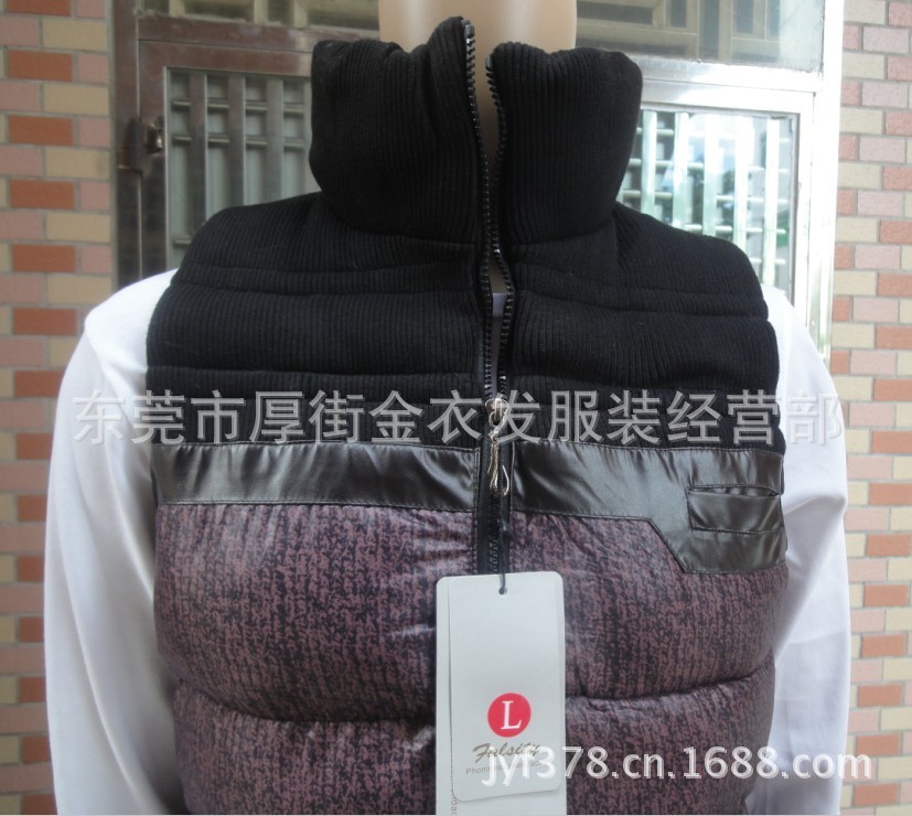 【2013新款男装厂家直销红色 <em>30元</em>男士<em>棉马甲</em>