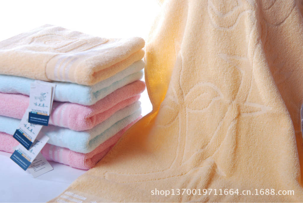 一枝花澡巾  大三条毛巾 批发毛巾