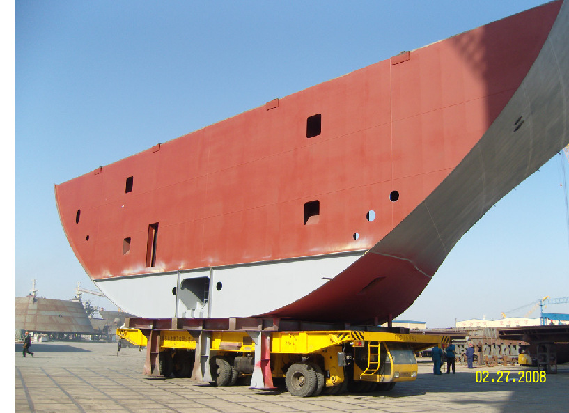 【二手船厂专用平板车】