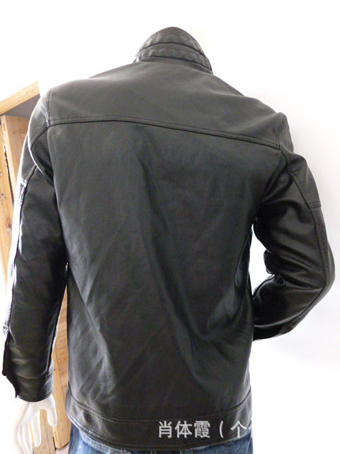 【2013秋冬新款男士皮衣 男式<em>男款皮毛一体</em>皮