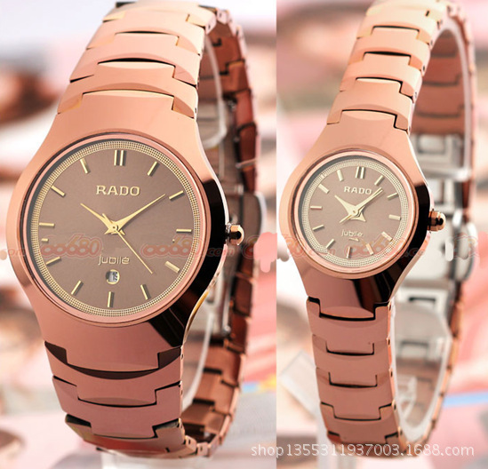 石英机芯 蓝宝石表面 全钨钢外壳 男士<em>女士</em>手表