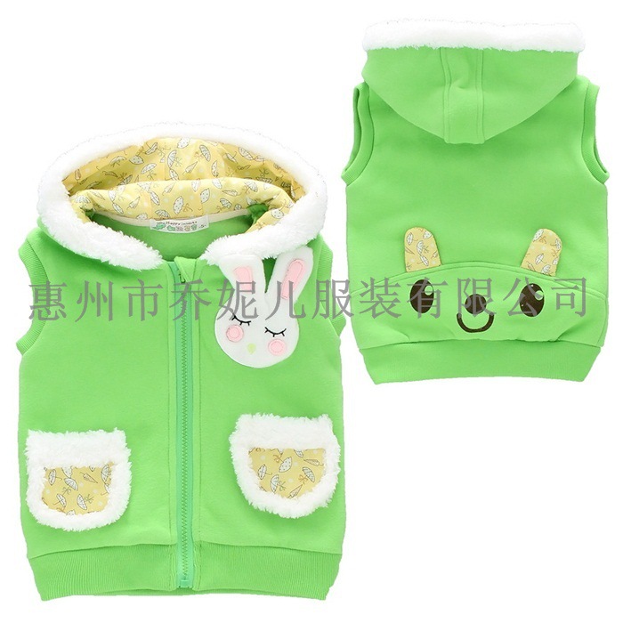 纯手工<em>制作婴儿棉背心</em> <em>棉马甲</em> 纯棉布天然棉花