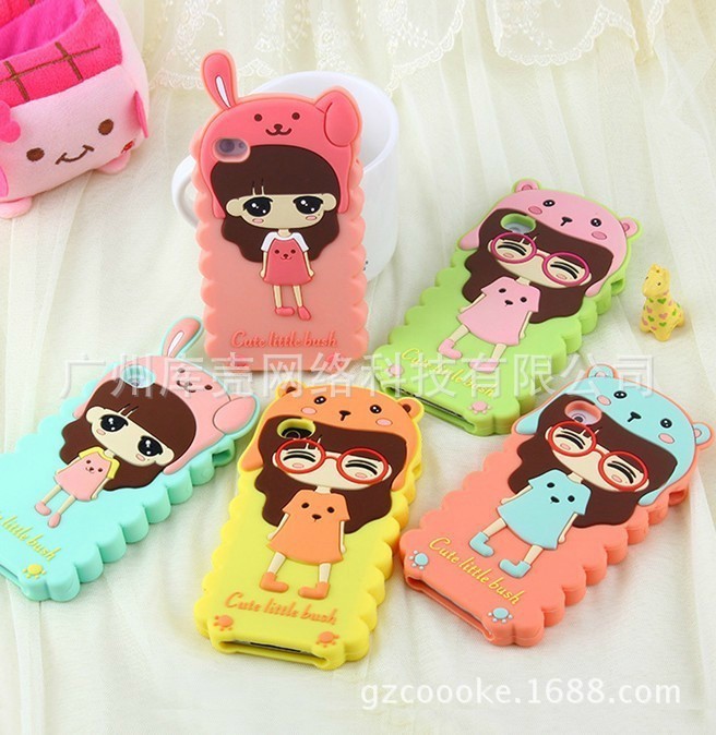 iphone4韩国小希硅胶