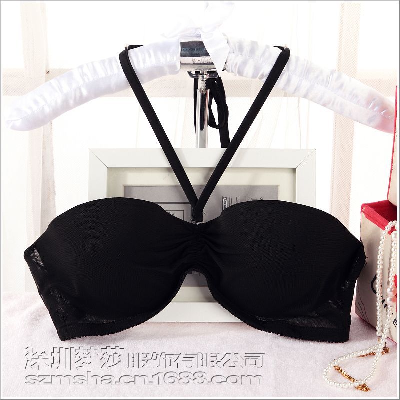 新品秋装爆款性感挂脖内衣 专柜正品性感舒适