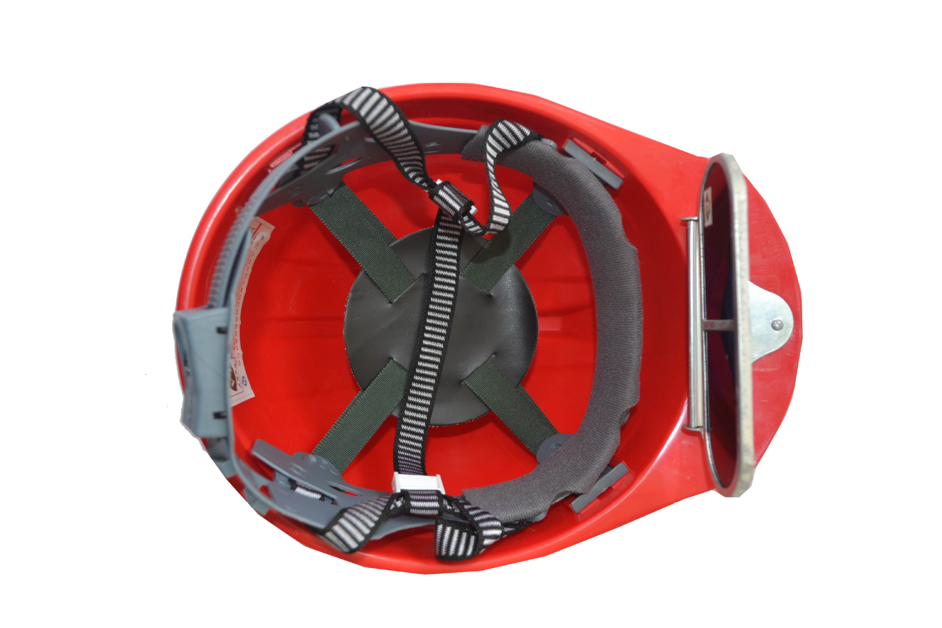 头部防护-星工防护镜一体作业安全防护帽 新款