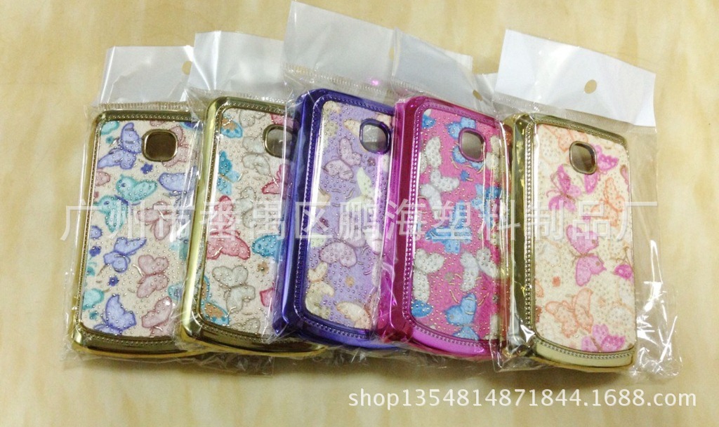 爆款彩绘布艺贴皮手机壳批发厂家