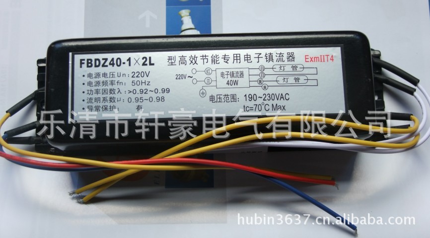 FBDZ40-1-2L型高效节能专用电子镇流器