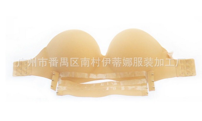 【2013新 后背带一片式<em>无痕</em>莱卡隐形<em>文胸</em>WB