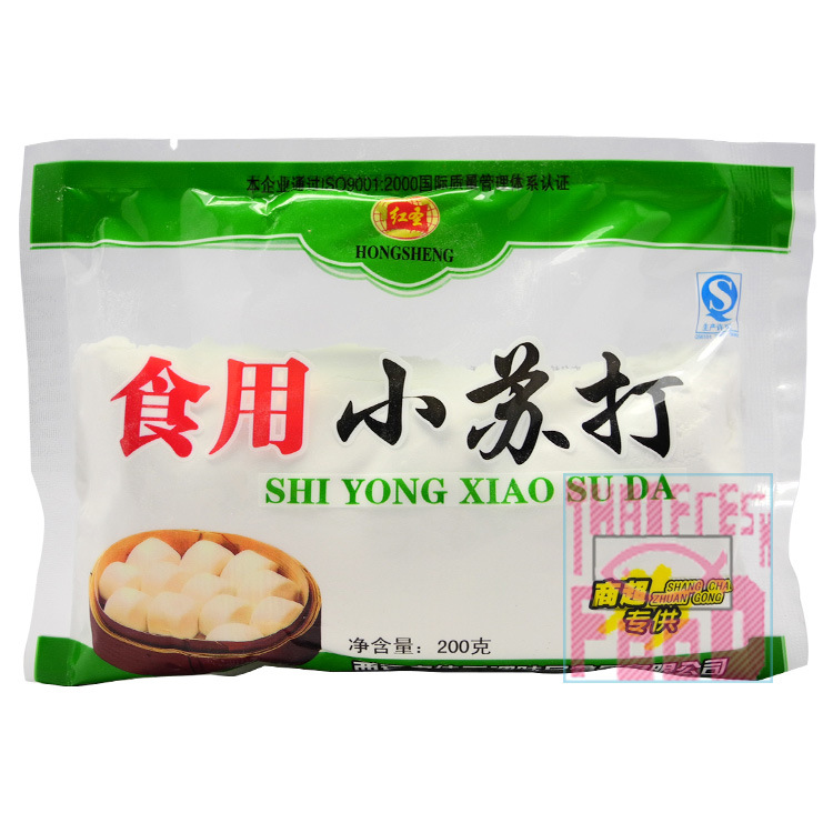 碳酸盐-红圣牌食用小苏打 200g*50袋\/件 整件起