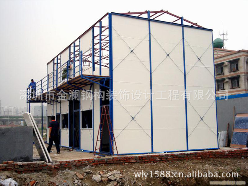 建材加工-深圳金澜厂家加工箱型板房临时活动