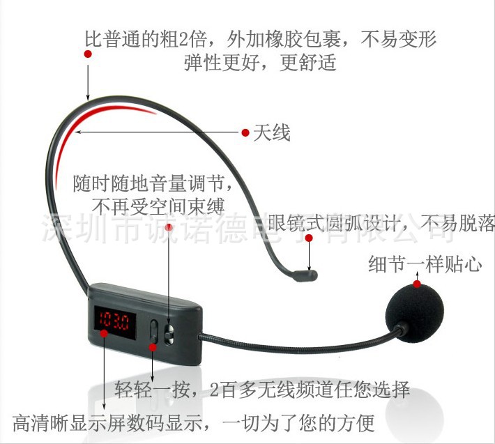 FM调频无线麦克风