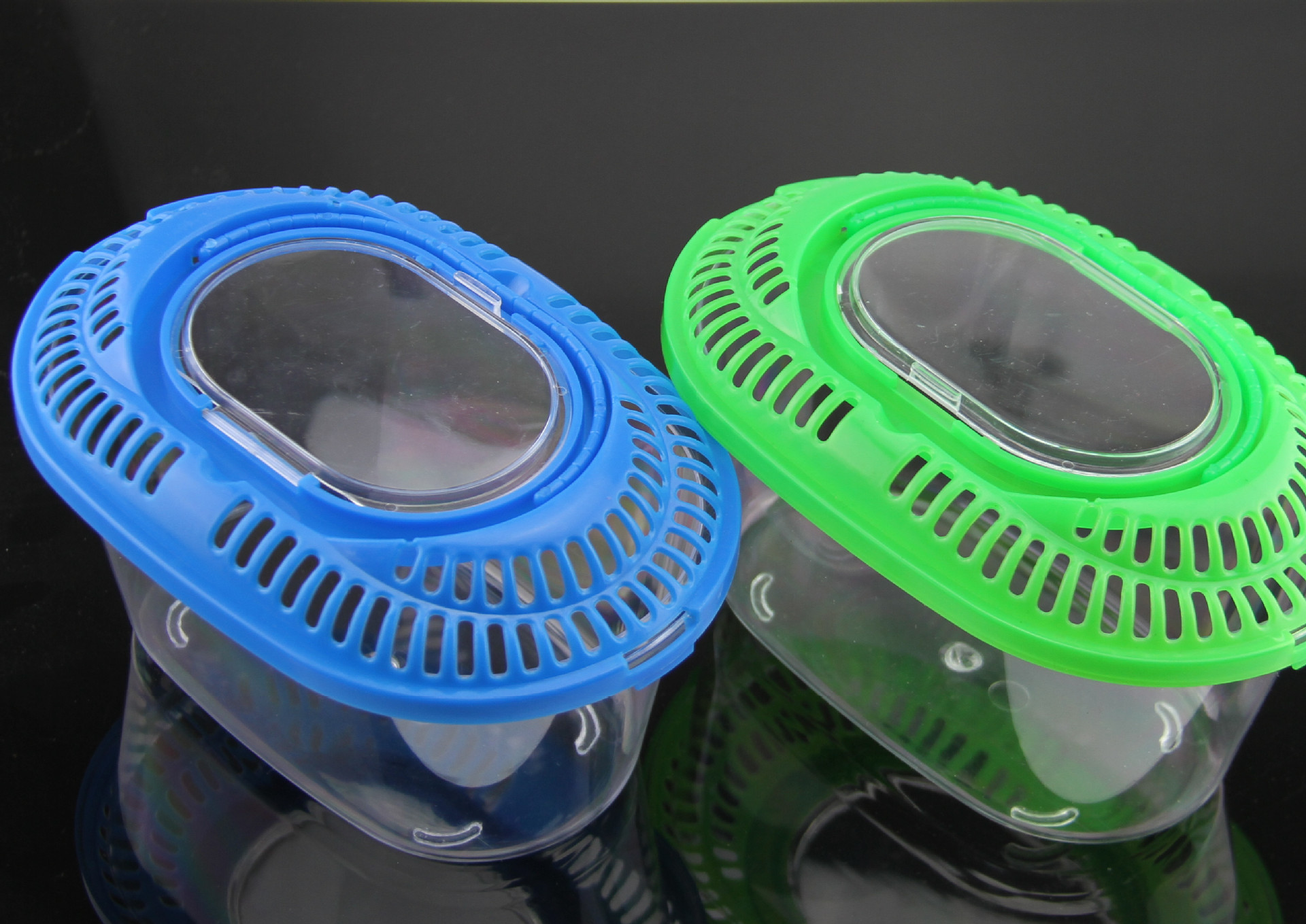 塑料瓶、壶-鸿兴水族大量批发椭圆型乌龟盒,专