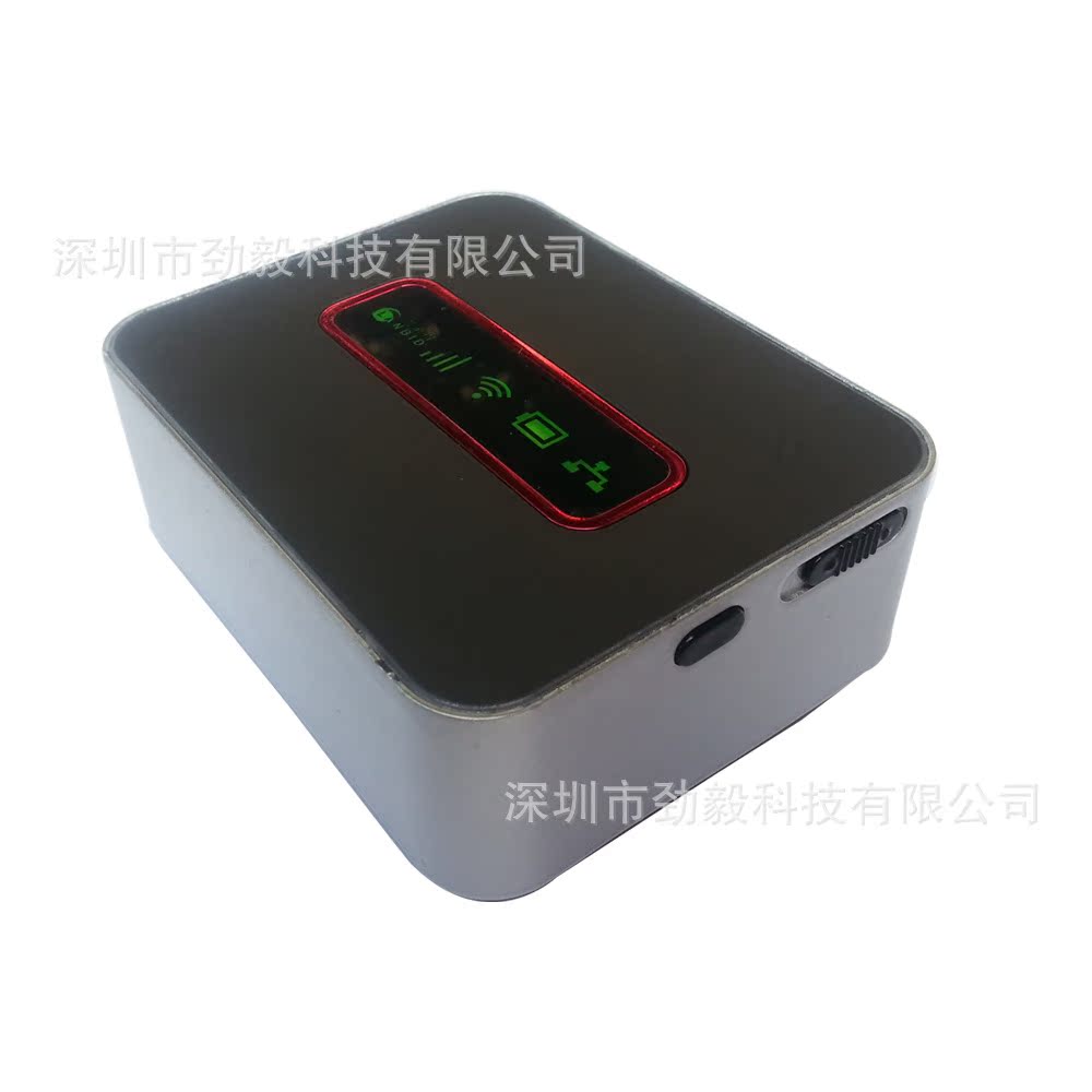 移动电源3G路由器WIFI立体图银色1