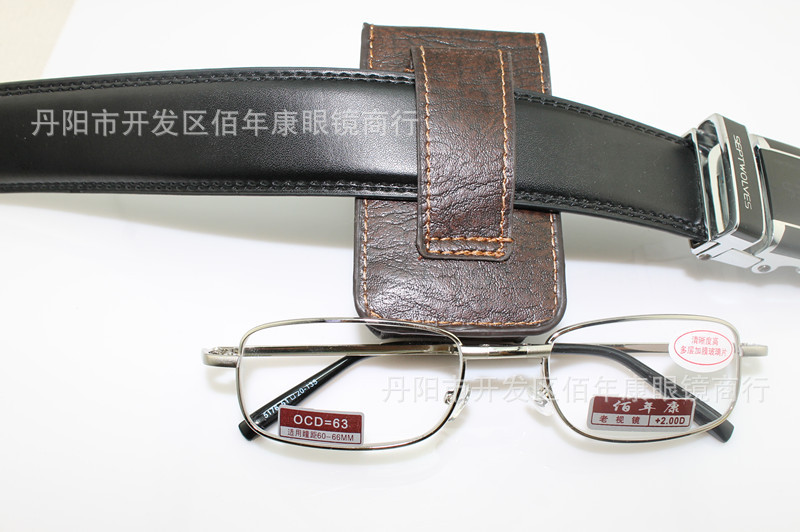 正品牌高檔佰年康折疊老花鏡光學(xué)玻璃綠膜鏡片 標(biāo)準(zhǔn)瞳距清晰度高