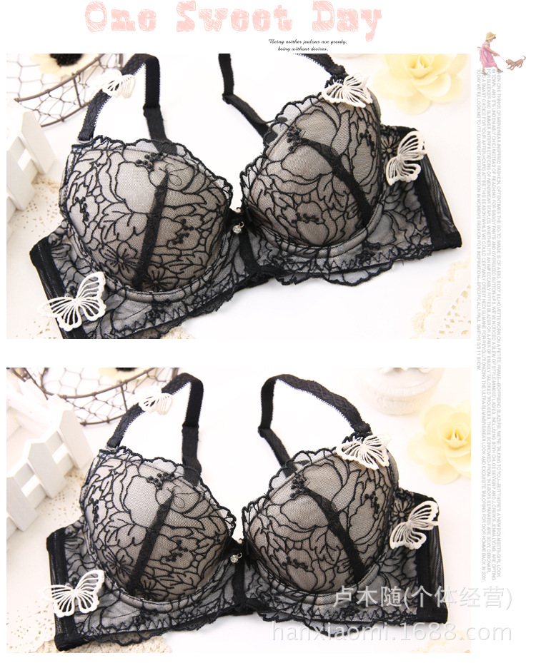 【8807千之野新款 马卡龙<em>色差</em>梦幻田园风蝴蝶