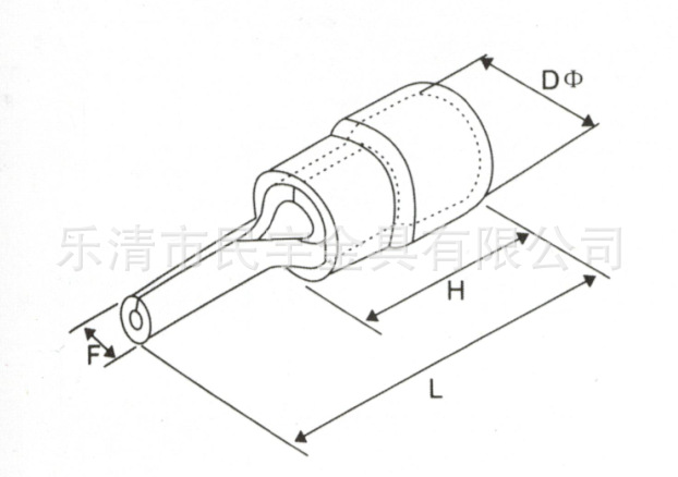 厂家直销冷压端子 端头 针形预绝缘端头(TZ-JTK型) 接线端头