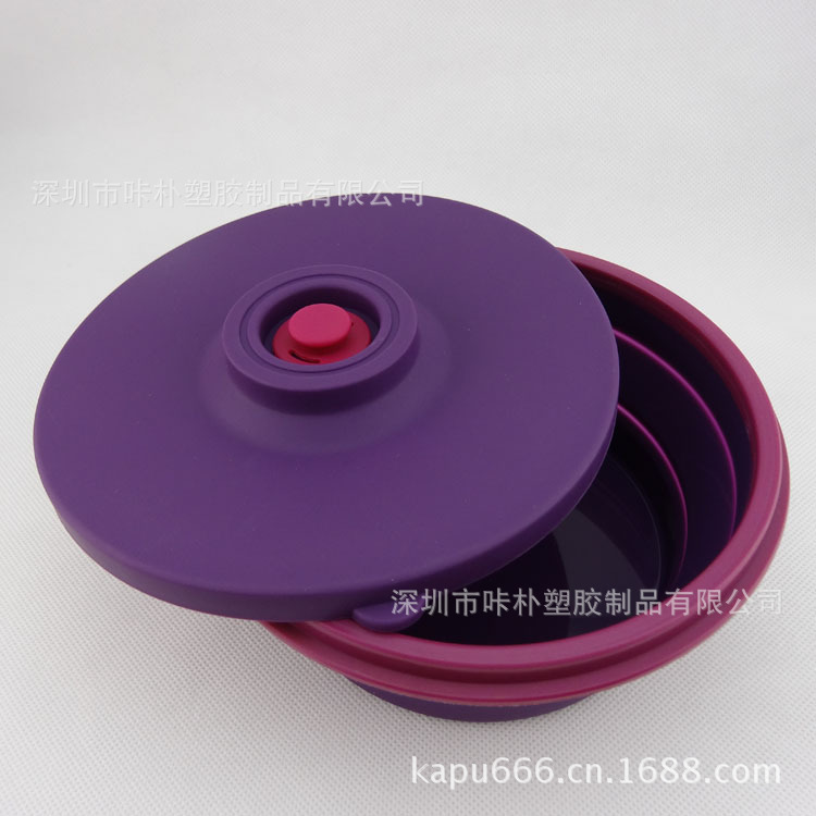 硅胶折叠碗
