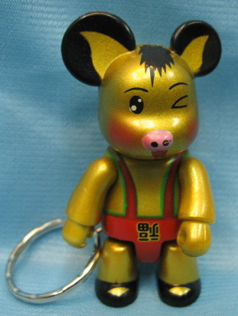 诞礼品环保pvc软胶锁匙扣公仔模型 创意塑胶钥