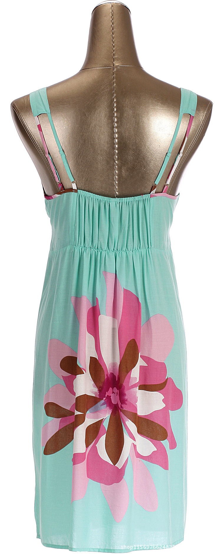 8204兰色实物后幅750x