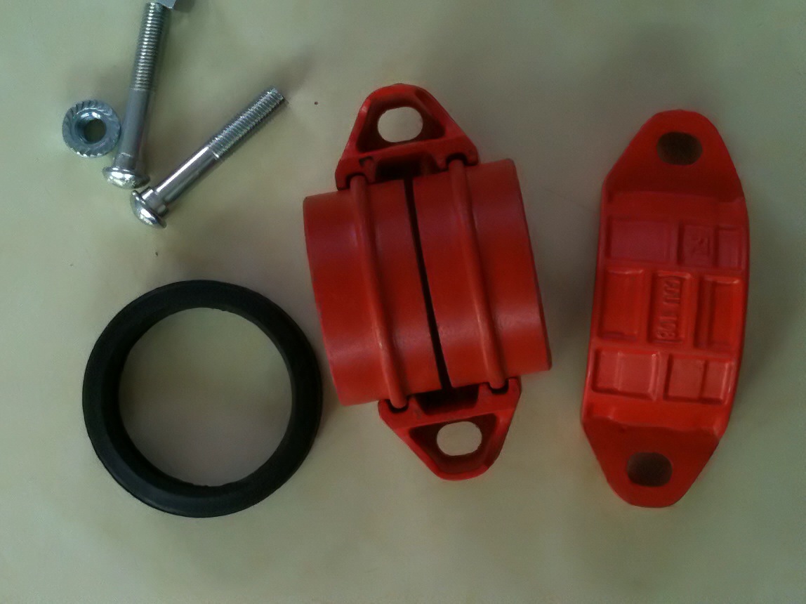 煤矿井下通风排水管道连接用卡箍卡兰快速接头