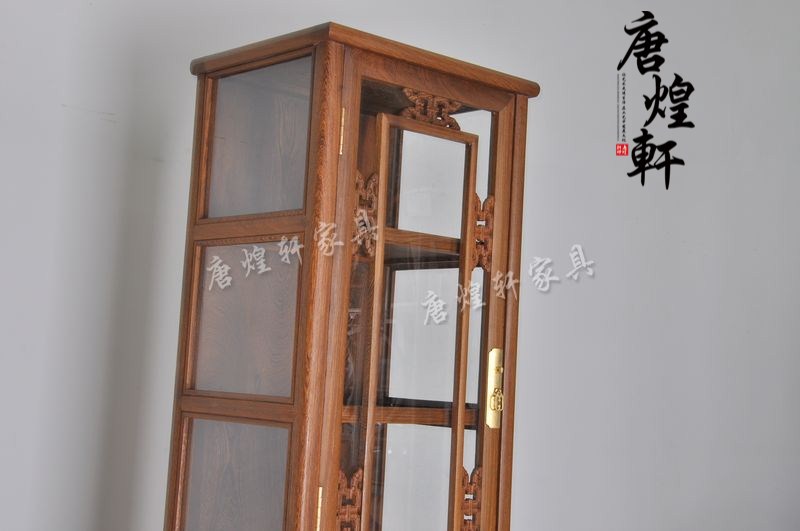 鸡翅木单门酒柜 (11)