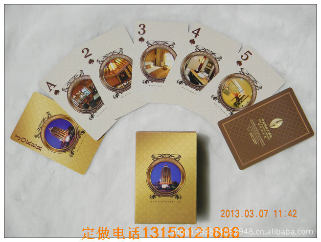 最新广告扑克产品图片