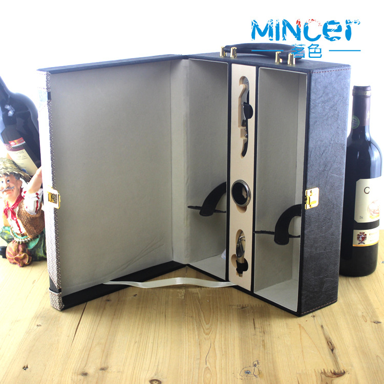 新款双支装红酒盒山形3