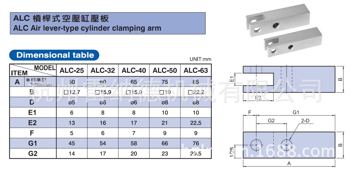 ALC压板