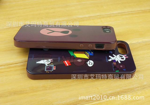 line iphone5 TPU套 (9)