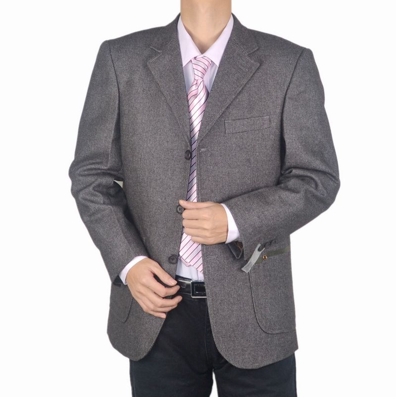 秋冬新品 皮尔卡丹男装商务休闲西服 男士单件