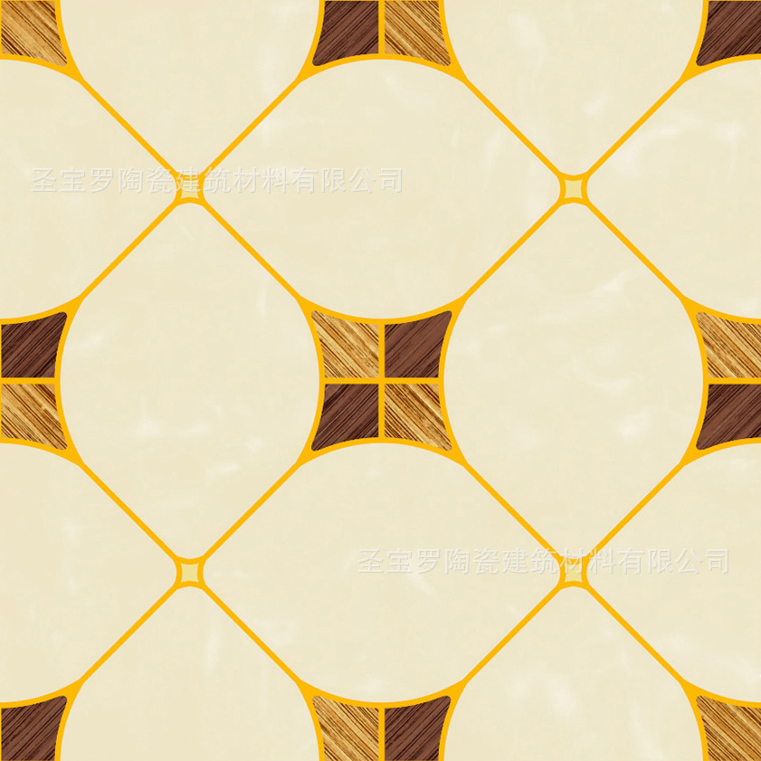 镀金砖 抛晶砖 抛金砖镀金加工 600X600mm 背