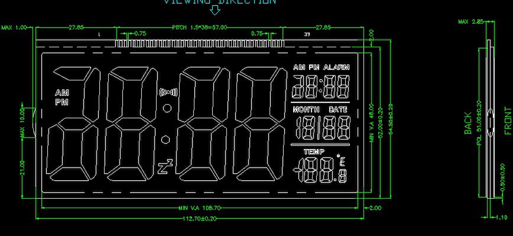 聪明钟LCD