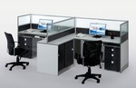 供应：ZM-D-0701屏风办公桌_工作位_组合桌_卡位_工作台