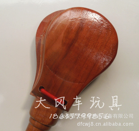 音乐教具 木制手柄响板 卡通手柄响拍 鼓掌拍打