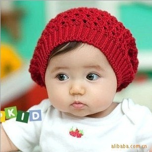 批发采购帽子-韩国婴儿童帽 贝雷帽 宝宝帽子 