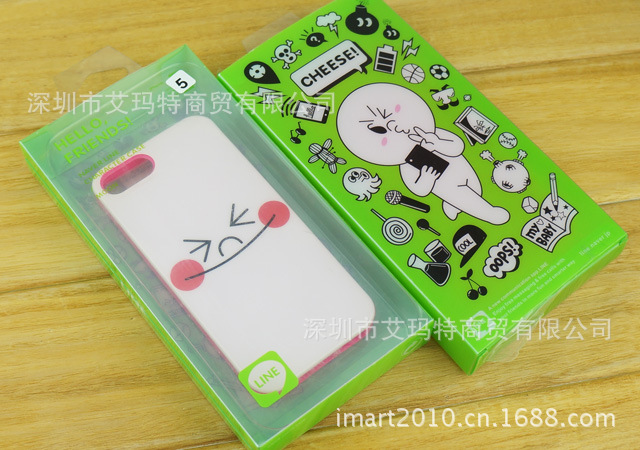 line iphone5 TPU套 (4)