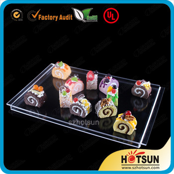 acrylic food tray