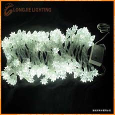 LED白色七角星防水灯串10米100灯 (7)