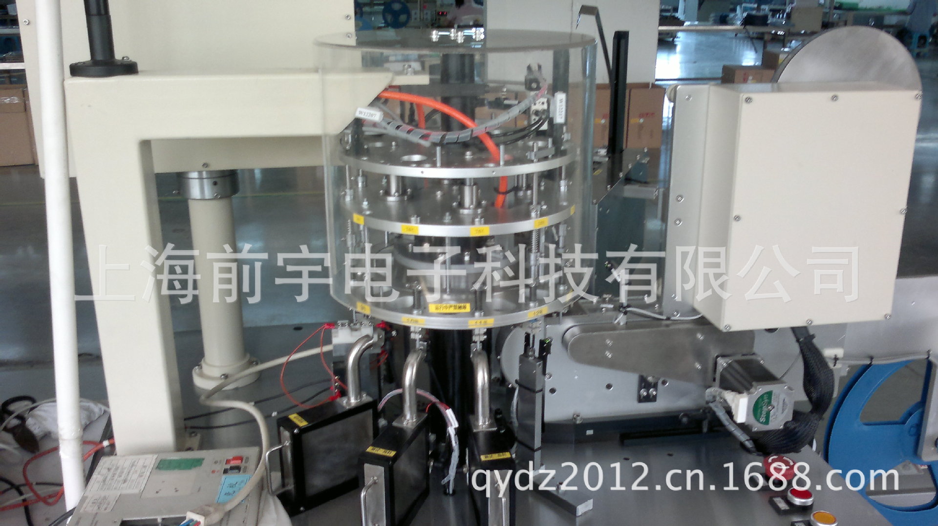 子产品制造设备-12工位电感测试包装一贯机--