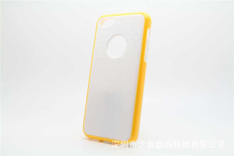 iphone5c曬紋雙色軟殼